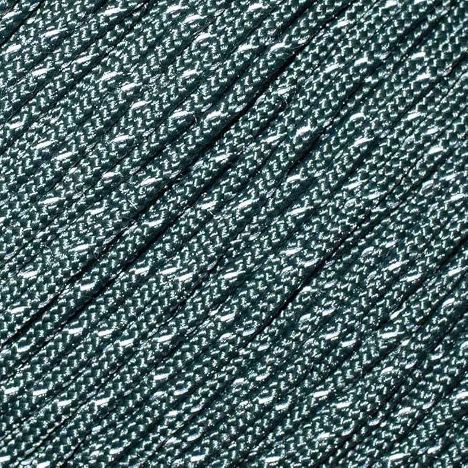 West Coast Paracord – 95 Tensile Strength - 1 Strand Reflective Paracord (100 Feet, Camo Green)