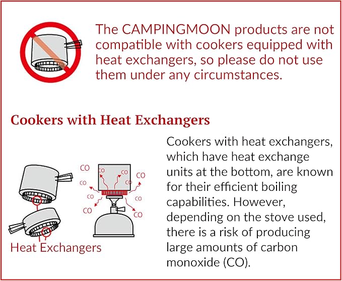 CAMPINGMOON Compact Foldable Stove w/Micro Regulator w/4Flex w/igniter XD-2F
