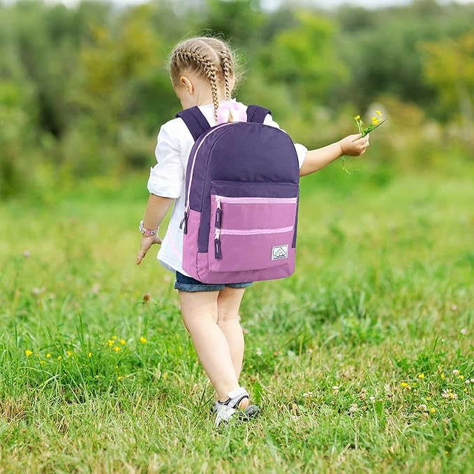 Trail maker Multi Pocket Multicolor Backpack with Adjustable Padded Straps