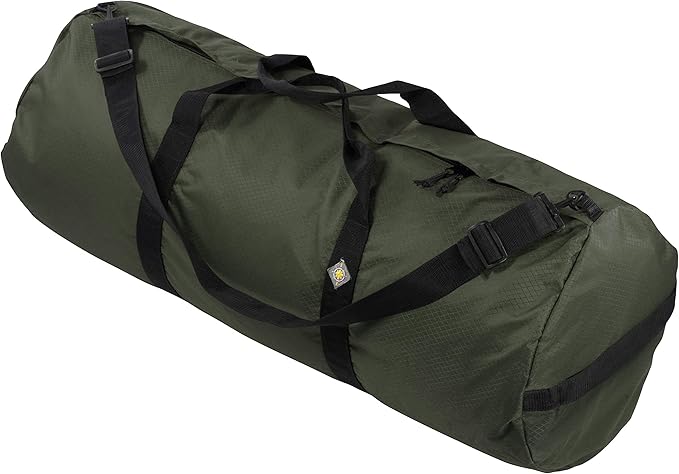North Star Sports Large Duffle Bag for Travel Heavy Duty Gym Bag | Foldable and Weatherproof Tactical Gear Bags for Tactical Equipment, or as Carry on Travel Duffel Bags