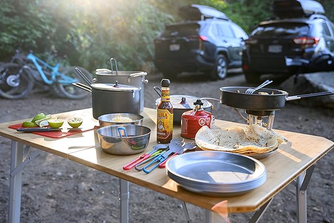 MSR Alpine Stainless Steel Camping Plate, Silver