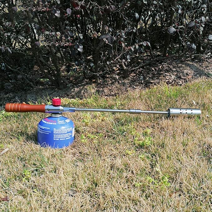Campingmoon Camping Gas Lanterns Extension Tube, Butane Gas Torch Gas Lamp Extender Pole, Gas Tank Converter Extension Rod