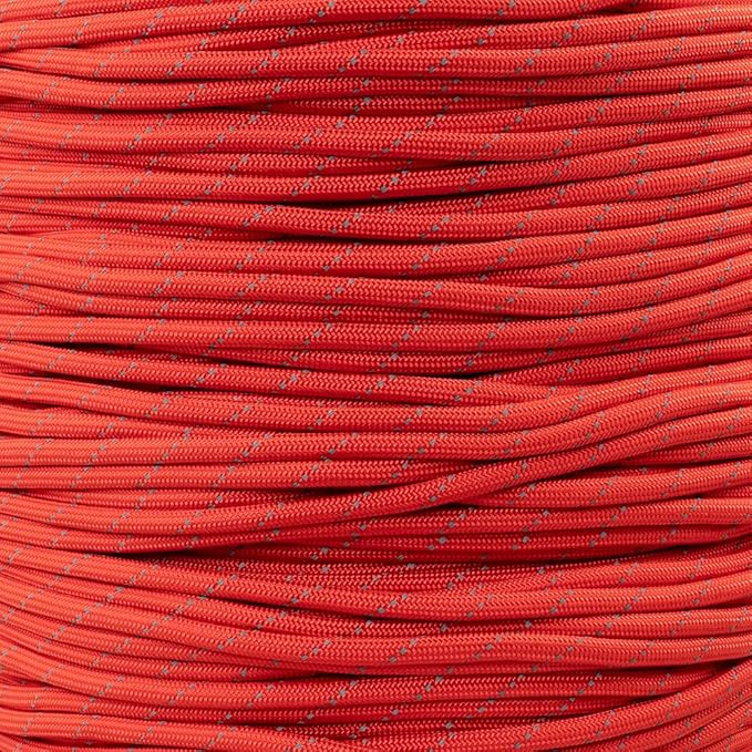 Paracord Planet 1/4 Inch ParaMax 1200lb Paracord – Strong Type IV Tactical Cord for Hiking, Camping, and Fishing