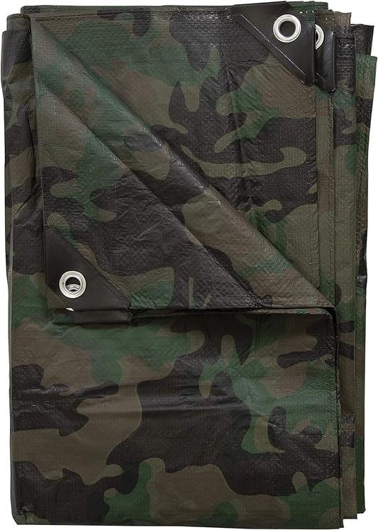 Stansport Camo Medium-Duty Rip-Stop Tarp