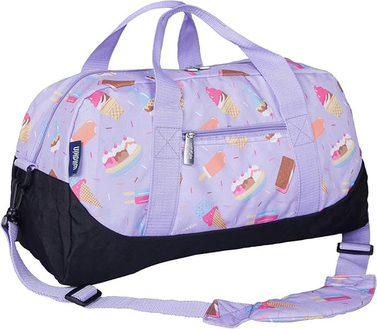 Wildkin Kids Overnighter Duffel Bag – Carry-On Size, Ideal for School & Sleepovers – Sweet Dreams