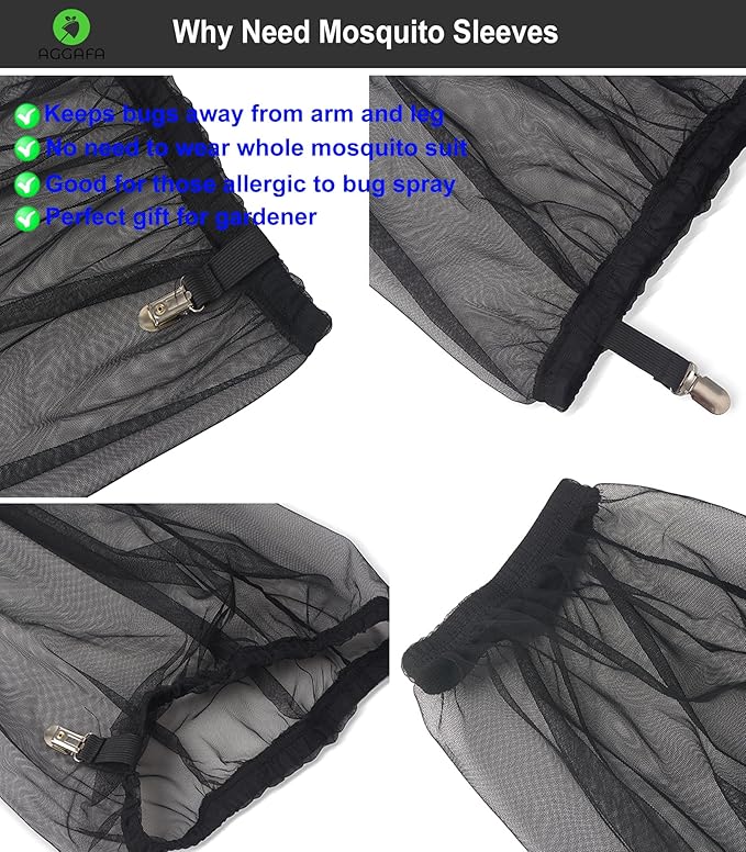 Mosquito Arm sleeves, Providing a physical barrier to help keep mosquitoes away from your arms