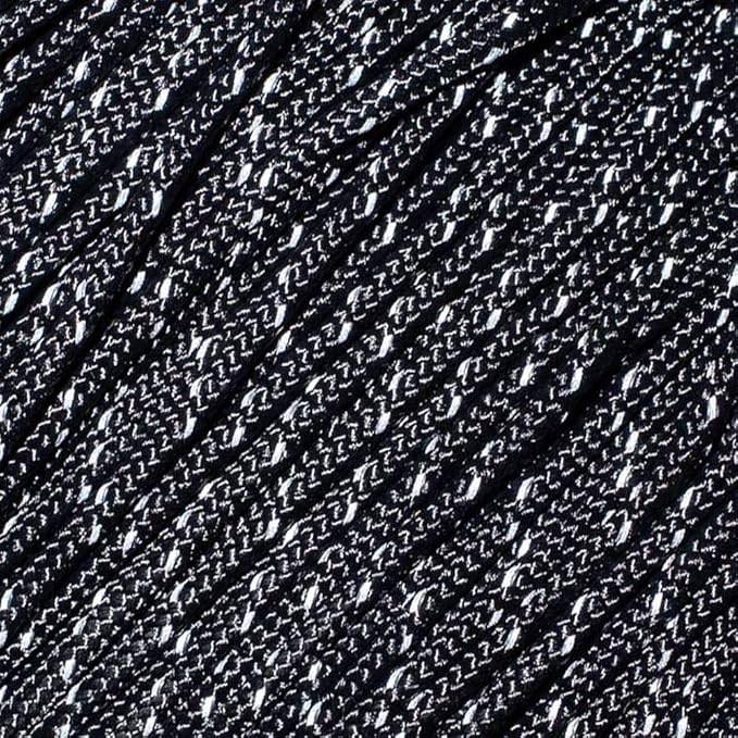 West Coast Paracord – 95 Tensile Strength - 1 Strand Reflective Paracord (250 Feet, Black)