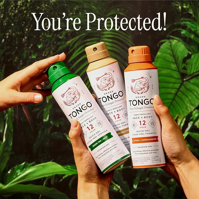 DEET-Free Insect Repellent, The 12 Hour Protection, DEET Alternative – Fragrance Free