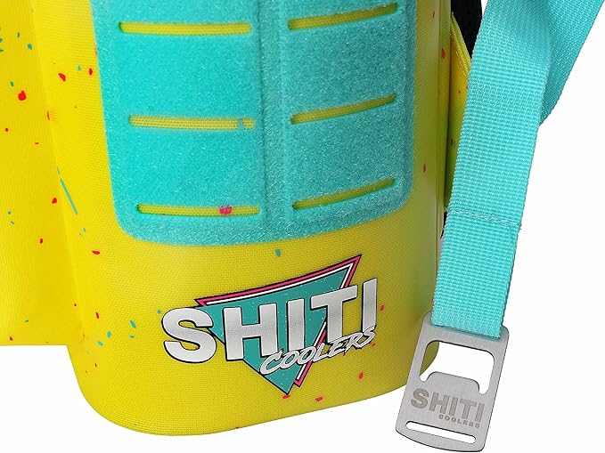 SHITI Coolers Soft Side Backpack Cooler for Partying at The Beach, Pool, Tailgate, or Camping - Portable Backsaver - Insulated & Leak Proof - High Performance Yet Extremely Cool (Liquor Basket)