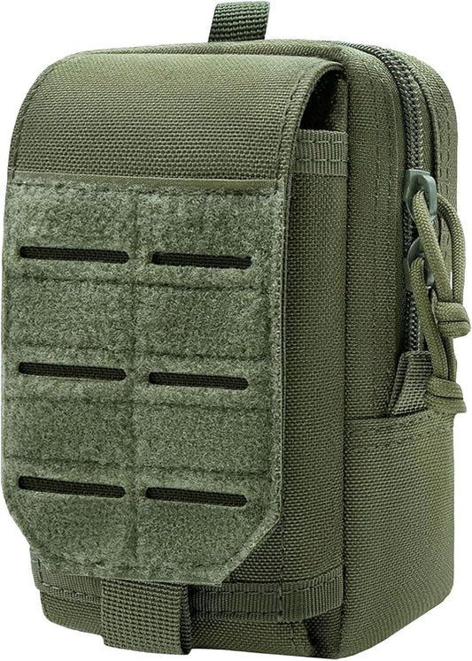 Tactical EDC Pouch, Molle Utility Pouch Gadget Organizer Holder Bag Phone Holster Waist Pack Admin Pouch Tool Pocket for Outdoor Activities, Attached to Backpack/Vest/Belt