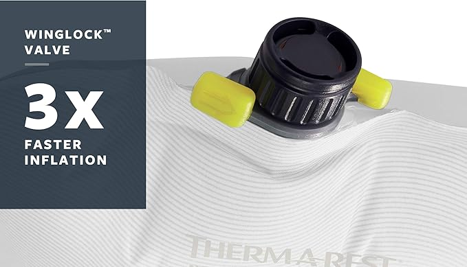 Therm-a-Rest Prolite Apex Self-Inflating Camping and Backpacking Sleeping Pad, Regular Wide - 25 x 72 Inches, Heat Wave