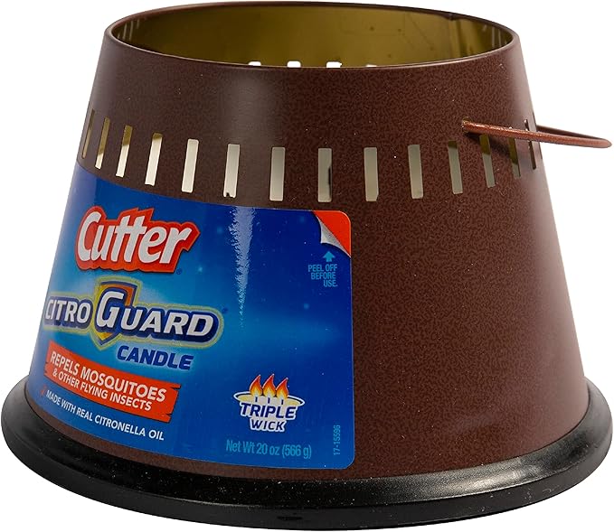 Cutter Citronella Candle, 1 pack, Copper