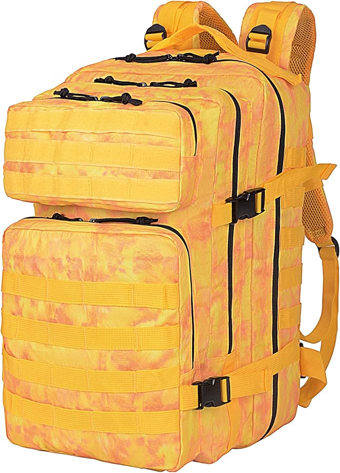 Military Tactical Backpack for Men and Women Army 3 Days Assault Pack Bag Large Rucksack with Molle System for Hiking Cycling Skiing Camping Climbing
