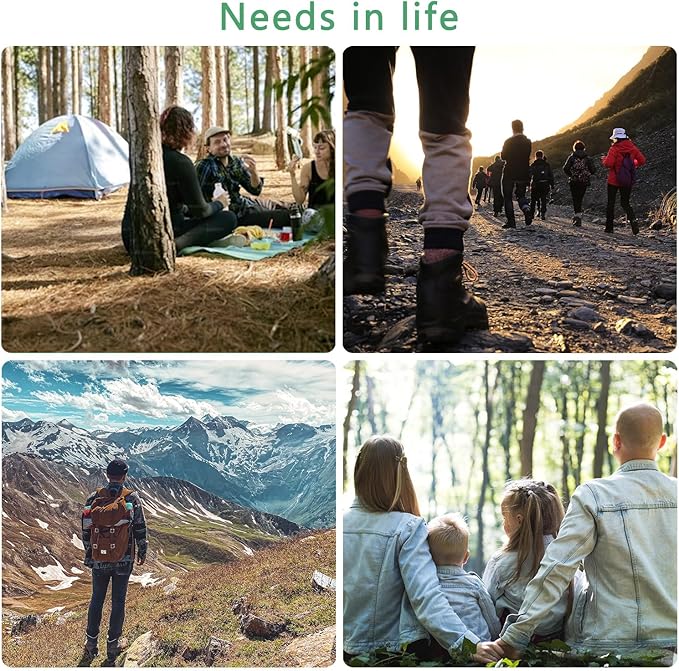 25/50 Pieces Portable Toilet Bags - Thickened Camping Toilet Bags 8 Gallon Compostable Camping Toilet Bags Portable Potty Bags for Outdoor Camping(2 * 25)