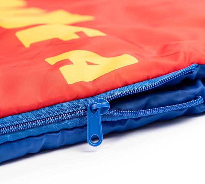 Jay Franco Disney Pixar Cars One of A Kind Slumber Sack - Cozy & Warm Kids Lightweight Slumber Bag/Sleeping Bag - Featuring Lighting McQueen