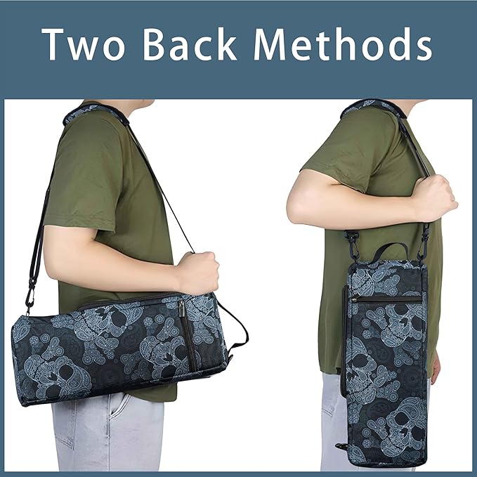 Golf Cooler Bag Plus Ice Pack Soft Sided Insulated Cooler Bag- Holds 6 Pack of Cans or 2 Wine Bottles - Grey Camo Golf Beer Sleeve Black Fits Discreetly in Golf Bags
