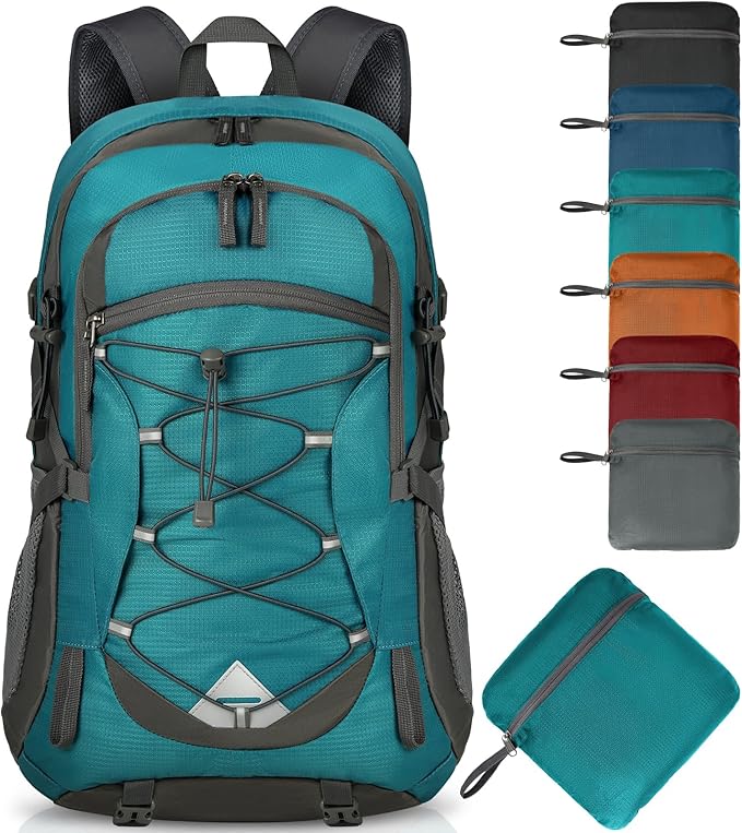 IGOLUMON Hiking Backpack 40L Packable Lightweight Camping Backpack Men Women Waterproof Hiking Daypack Outdoor Travel Daypack