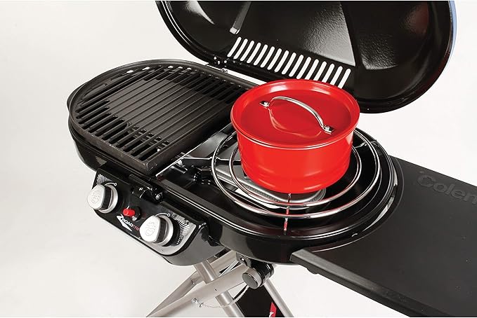 Coleman RoadTrip Swaptop Steel Stove Grate, Rust-Resistant Steel Cooktop for Coleman RoadTrip Grills, Easily Fits 12-in. Pan, Great for Camping, Tailgating, Grilling, & More