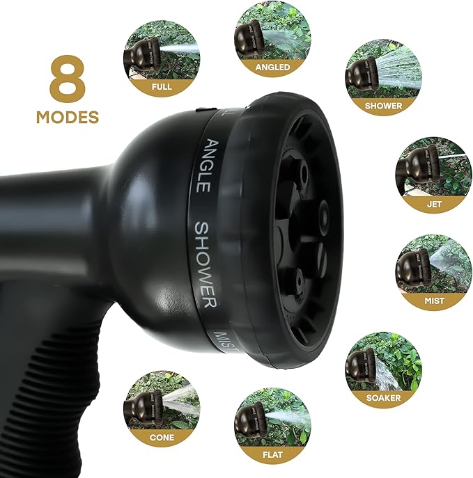 Portable Camping Shower Pump w/Safety Valve (45 PSI)- Portable Shower for Camping - Surf Rinse Kit - Beach Shower Pump – Camping Showers - Camp Shower Kit - Portable Outdoor Shower Camping
