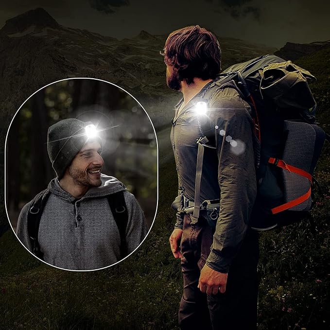 Nurse Accessories for Work,Night Light Nurse Nightshift Hand Free LED Flashlight Clip On to Clothing,Magnetic Flashlight for Walking Running Pets Outdoors Emergency(2 Extra Battery)