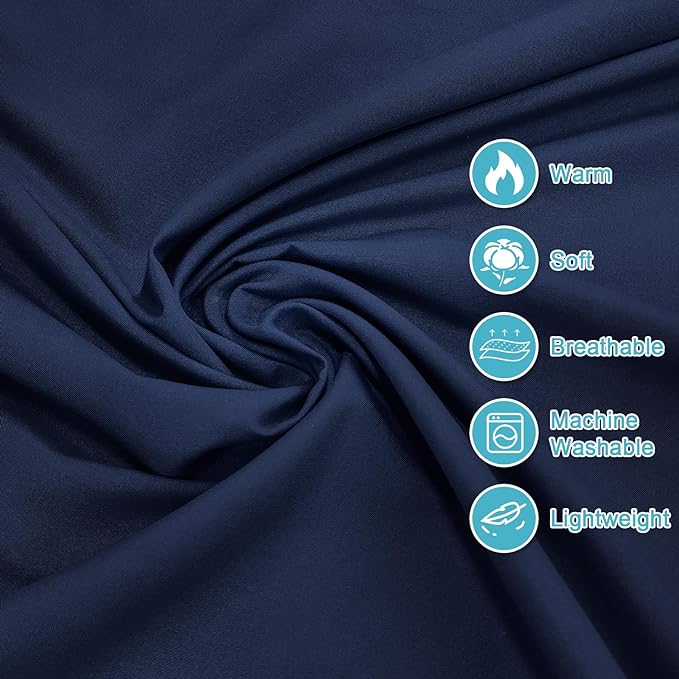 Sleeping Bag Liner, Sleep Sack Travel Sheets, Two-Way-Zipper Expose Feet Separately, Portable Single Camping Sheet for Hotel,Hostels,Business Trips