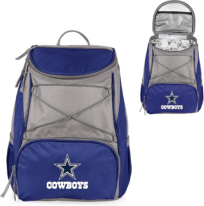 Picnic Time NFL PTX Backpack Cooler - Soft Cooler Backpack - Insulated Lunch Bag