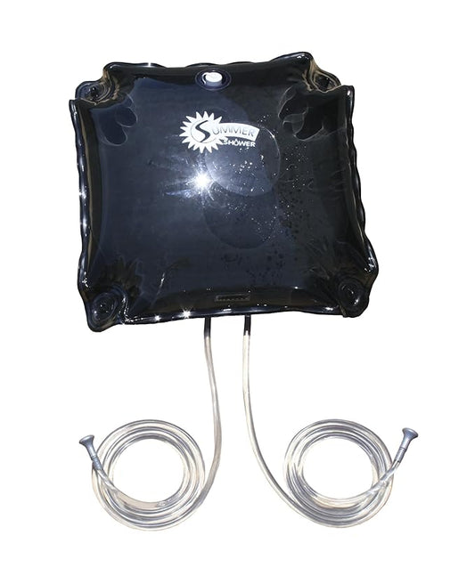 ADVANCED ELEMENTS 10-Gallon Summer Shower Silver/Black, One Size