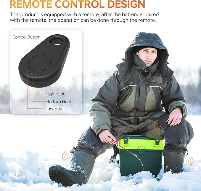 VANRORA Heated Socks for Men Women, 2023 Upgraded 4000mAh 8H Rechargeable Washable Electric Heating Socks Winter Warm Thermal Socks for Outdoor Working Hunting Skiing Camping Fishing Hiking