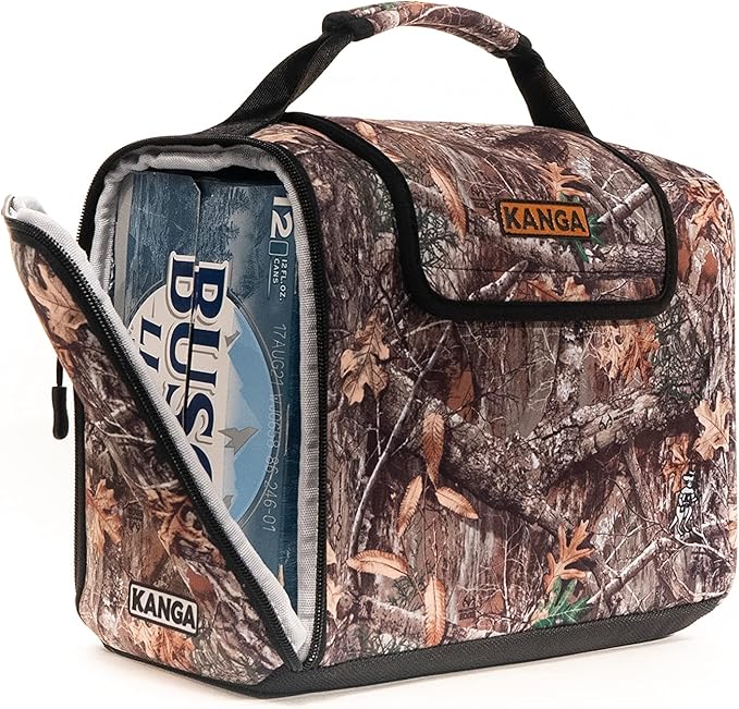 Kanga Insulated Cooler Bag - Soft Cooler Bag - Can Beer and Seltzer Drink Cooler - Insulated and Durability Tested - Kanga Kase Mate