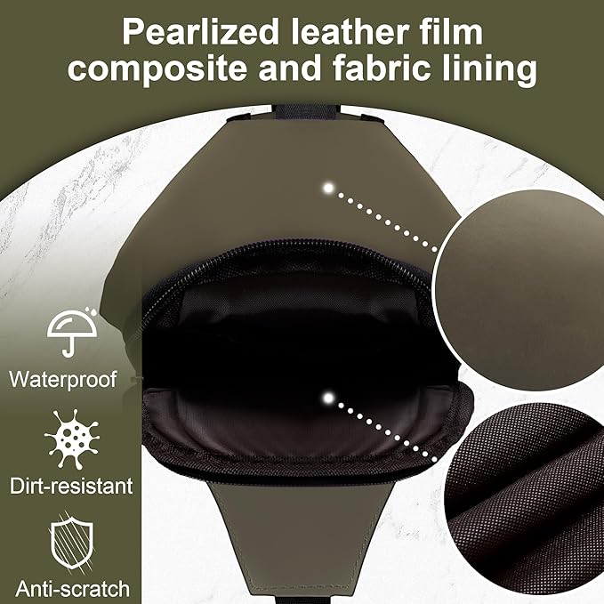 Sling Bag for Women Mens Crossbody Bag, Chest Bag Sling Backpack with USB Charging Port for Walking Hiking