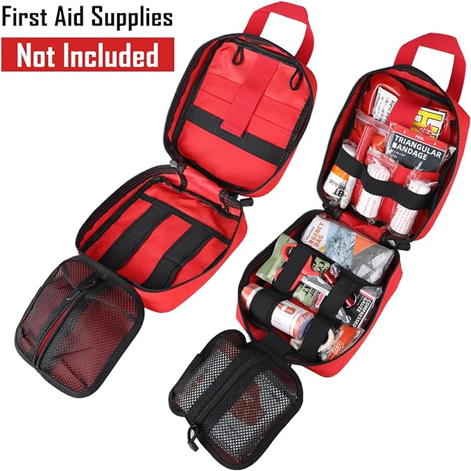 First Aid Bag Empty Medical Ifak Pouch Molle EMT Pouches Rip-Away Tactical Military Trauma Emergency Medic Bag
