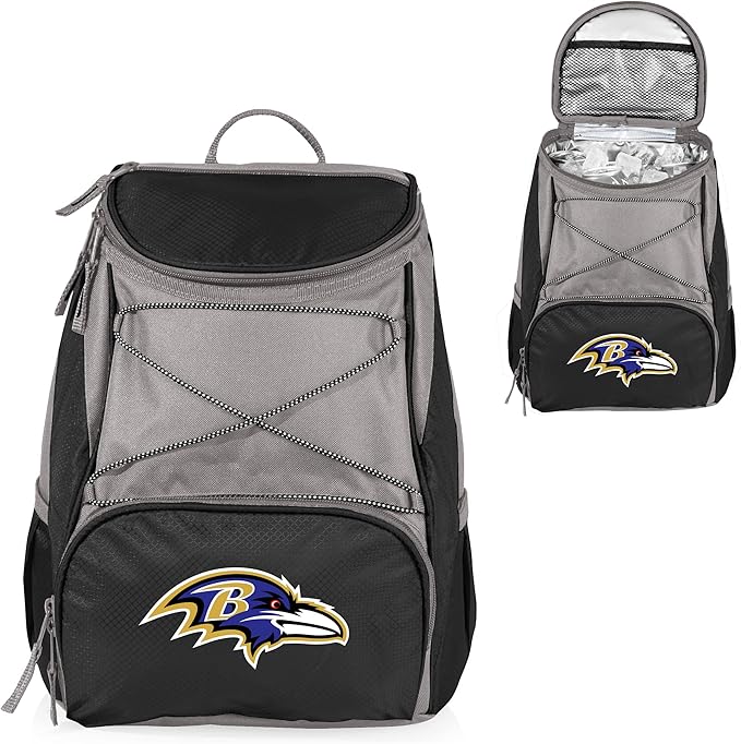 Picnic Time NFL PTX Backpack Cooler - Soft Cooler Backpack - Insulated Lunch Bag
