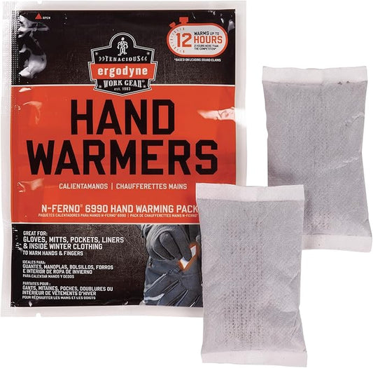 Ergodyne N-Ferno Warming Packs, White (16990)