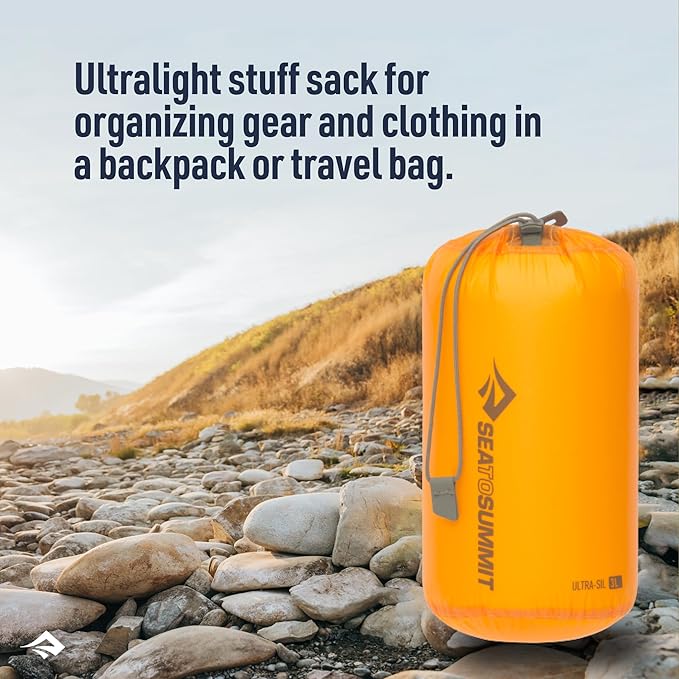 Sea to Summit Ultra-SIL Stuff Sack, Ultralight Outdoor and Travel Storage