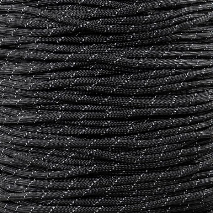 Paracord Planet 1/4 Inch ParaMax 1200lb Paracord – Strong Type IV Tactical Cord for Hiking, Camping, and Fishing