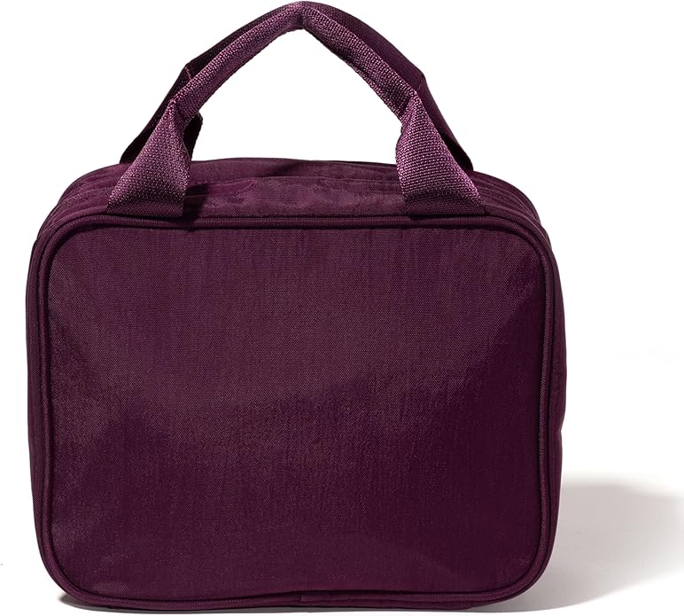 Baggallini Unisex's Hanging Travel Toiletry Kit-Lightweight 6x10 Inch Makeup Bag Toiltery