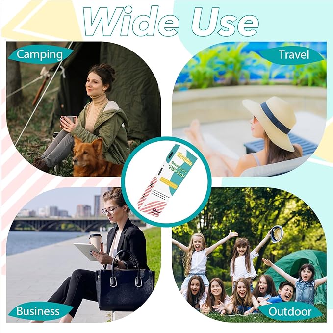24 PCS Portable Compressed Towels Tablets,Disposable Face Towel,Disposable Towel Thicker Style Coin Tissue,Disposable Washcloths for Travel,Hiking,Camping,Home,Outdoor Activities,Beauty Salon (24)