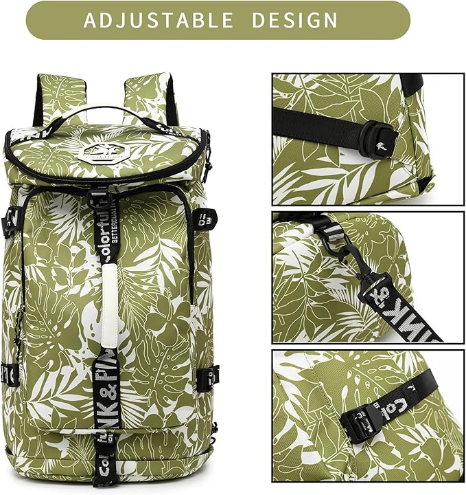gym duffel bag backpack wrestling bag with shoe compartment 4 kinds of back method waterproof sports walking laptop