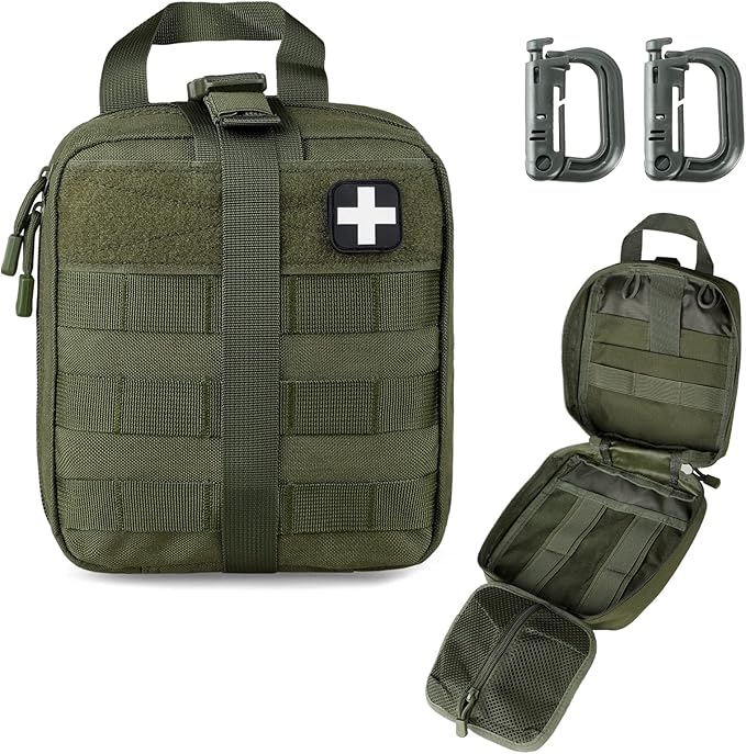 First Aid Bag Empty Medical Ifak Pouch Molle EMT Pouches Rip-Away Tactical Military Trauma Emergency Medic Bag