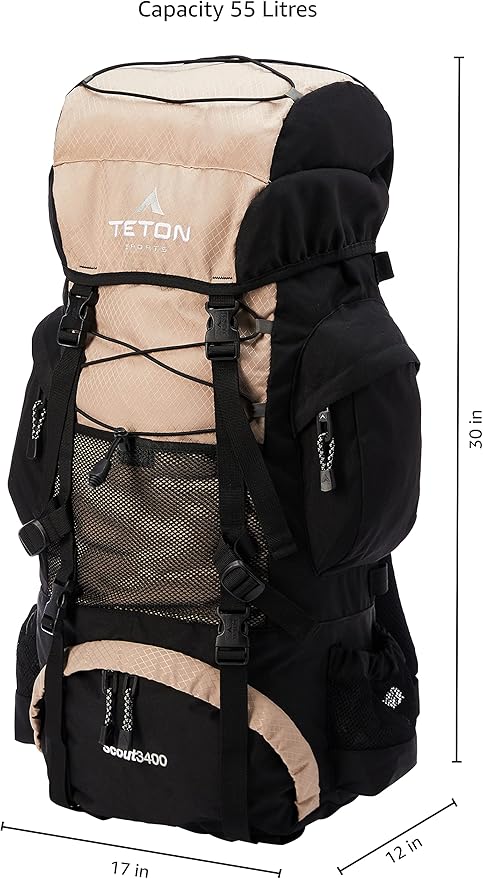 TETON Sports Internal Frame, Tan, 55L