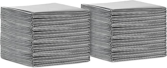 Insulated Mylar Blankets – Pack of 4 Individually Packed Emergency Blankets – 84 x 52 Inches Thermal Blanket – Weatherproof and Waterproof Blanket for Survival Kits