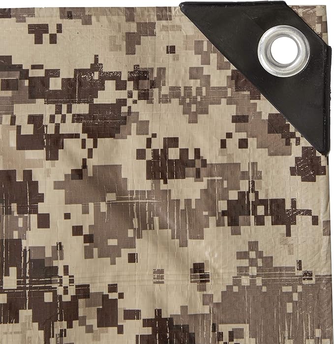 Stansport Camo Medium-Duty Rip-Stop Tarp