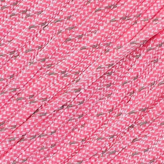 West Coast Paracord – 95 Tensile Strength - 1 Strand Reflective Paracord (250 Feet, Baby Pink)