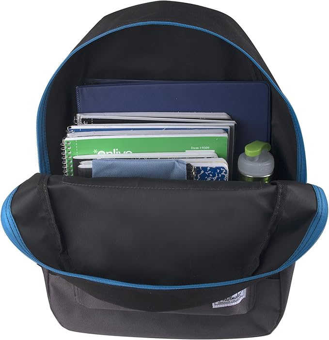 Trail maker Multi Pocket Multicolor Backpack with Adjustable Padded Straps