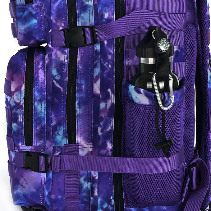 Military Tactical Backpack Army 3 Days Assault Pack Bag Large Rucksack with Molle System Hiking Treeking Rucksack