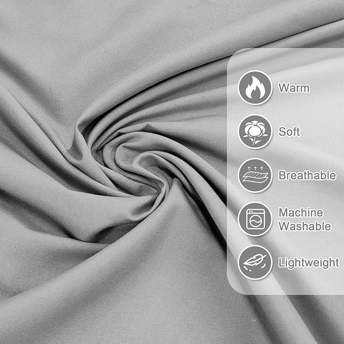 Sleeping Bag Liner, Sleep Sack Travel Sheets, Two-Way-Zipper Expose Feet Separately, Portable Single Camping Sheet for Hotel,Hostels,Business Trips