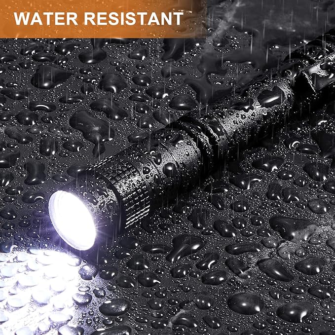10 Pieces Mini Small LED Flashlight Handheld Pen Light Flashlight with Clip Led Pen Pocket Light Torch for Camping Outdoor Emergency Diary Lighting (3.5 Inches, 5.2 Inches)