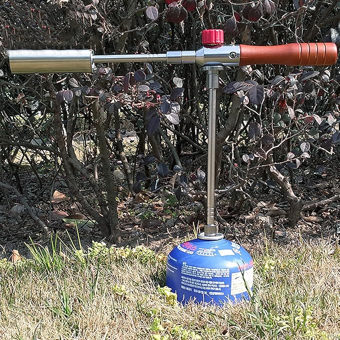 Campingmoon Camping Gas Lanterns Extension Tube, Butane Gas Torch Gas Lamp Extender Pole, Gas Tank Converter Extension Rod