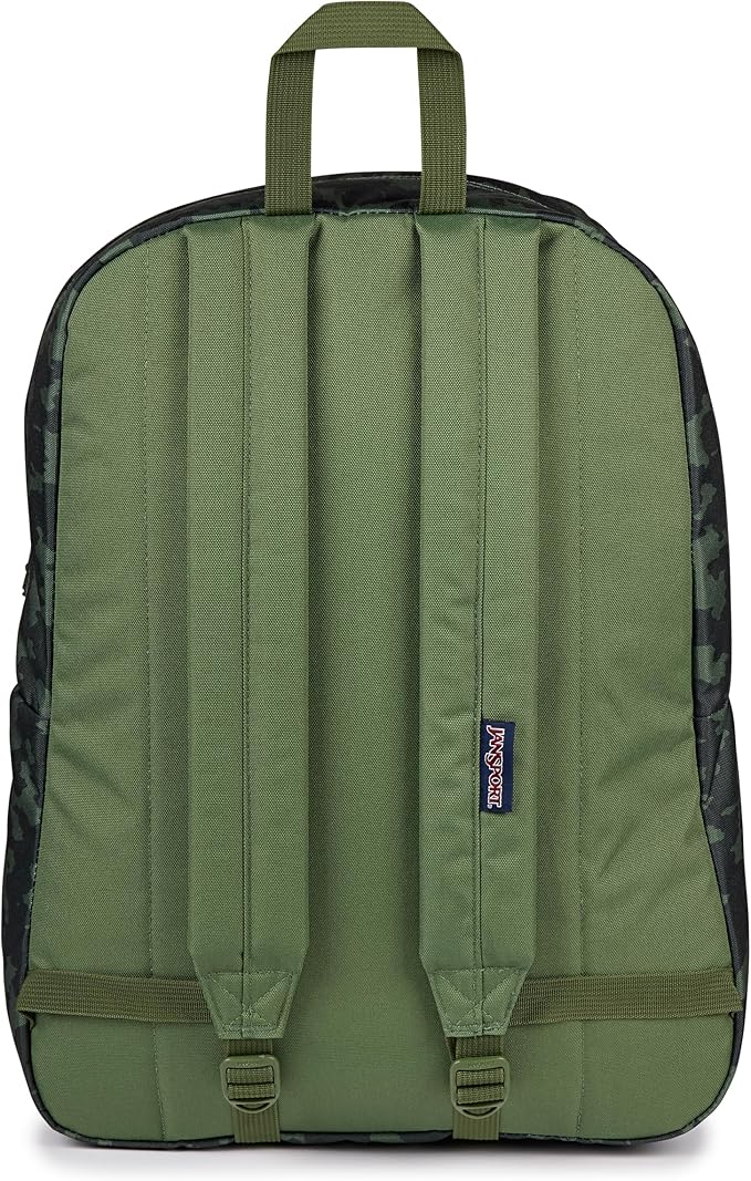 JanSport SuperBreak One Backpack - Durable, Lightweight Bag with 1 Main Compartment, Front Utility Pocket with Built-in Organizer, Premium Backpack, Camo Illusion