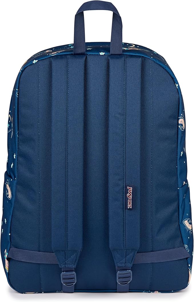 JanSport SuperBreak One Backpack - Durable, Lightweight Bag with 1 Main Compartment, Front Utility Pocket with Built-in Organizer, Premium Backpack, Vortex Voyage